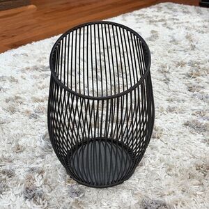 Modern Black Wire Basket